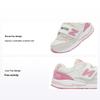 NB 530 Versatile Durable Low-Top Walking Shoes Baby Sneaker White Pink KV530SPI