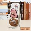 2024 Cute Capybara Kids' Large Capacity Thickened Pencil Case