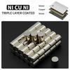 8x10mm Powerful Neodymium Magnet N35 NdfeB Permanent Magnetic imanes Round Super Strong Fridge Magnets DIY