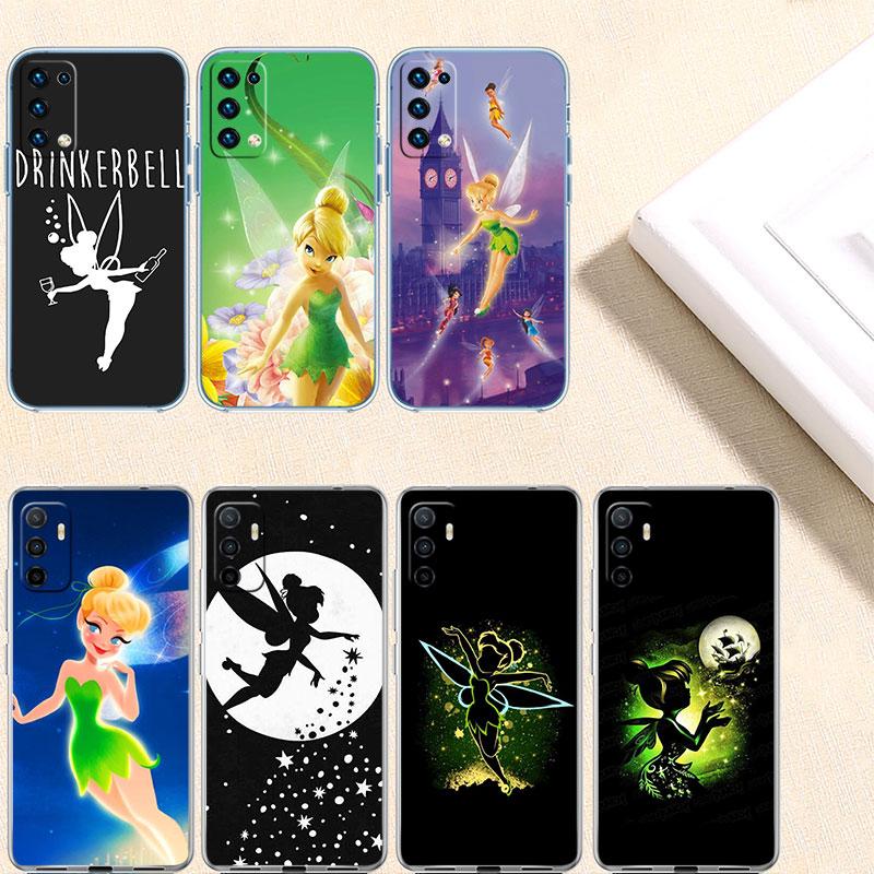 Tinker Bell Tinkerbell Transparent Phone Case for Motorola Moto G10 G20 G30 G31 G32 G34 G35 G41 G42 G50 G51 G52 G55 G60 G60S