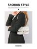 2024 A/W Women's Tweed Chain Underarm Shoulder Bag - High-End Small Square Crossbody