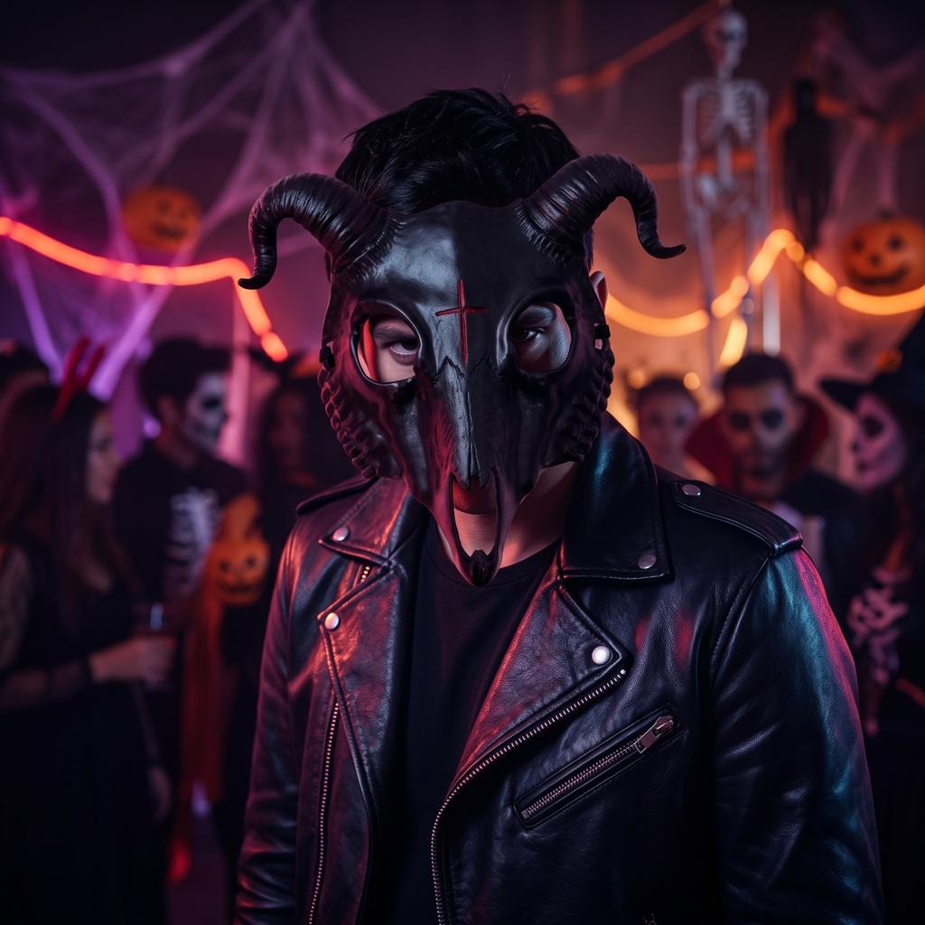 Halloween Devil Costume Headpiece for Party Cosplay Accessory