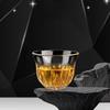 4pcs Sets Exquisite Glass Cup Tea Cup Shot Glass Transparent Drinking Glasses Light Luxury Wine Glass Party Elegant Glassware