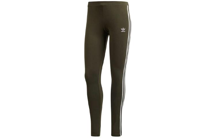 Adidas Originals Knitted Sweatpants Women s Olive Green Moderate Harem Pants DH3171 S