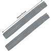 2 Paia Scaldamuscoli Lunghi Elasticizzati a Maglia con Staffa per Danza Balletto Calzettoni Alti sulla Coscia Calze Senza Piedi per Donna
