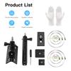 HOLACA Mastmontagehalterung für Ring Stick Up Cam Cam Solarpanel und Außenmontagezubehör 2-in-1 Cam/Spotlight Pro/Plus/Outdoor Plus,