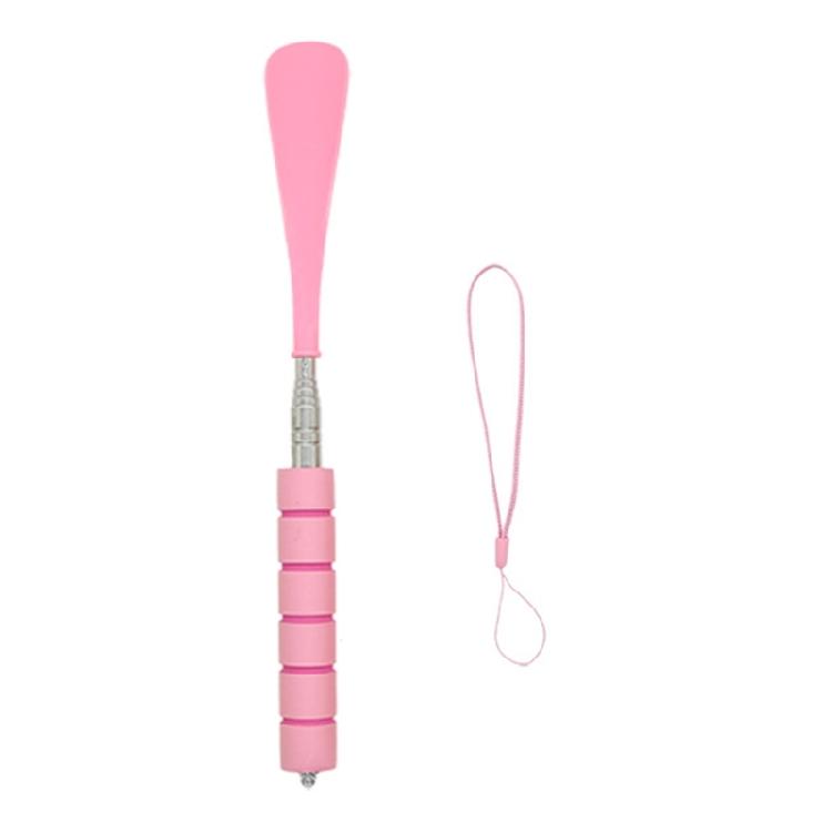 Foldable Stainless Steel Footwear Assistant Stainless Steel Telescopic Extendable Long Shoe Horn Shoe Lift Helper Tool