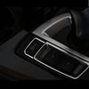 Aluminum Alloy Car Center Console Gear Shift Left Side Panel Decoration Cover Trim Fit For BMW 5 Series F10 5GT F07 2011-2017