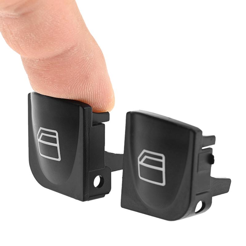 1Pair Window Switch Button Cover A2038210679 A2038200110,For Mercedes Benz C230 2005-2007/C280 C350 2006-2007/C55 /AMG 2004-2006