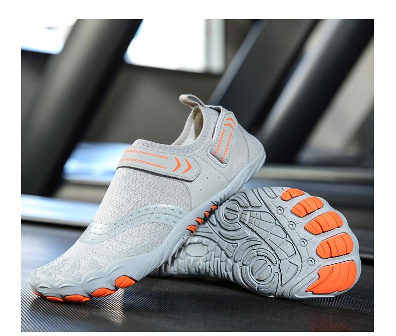 Lightweight Indoor Fitness Shoes for Gymnastics, Yoga, and Squats - Soft Sole Five-Finger Design for Men and Women