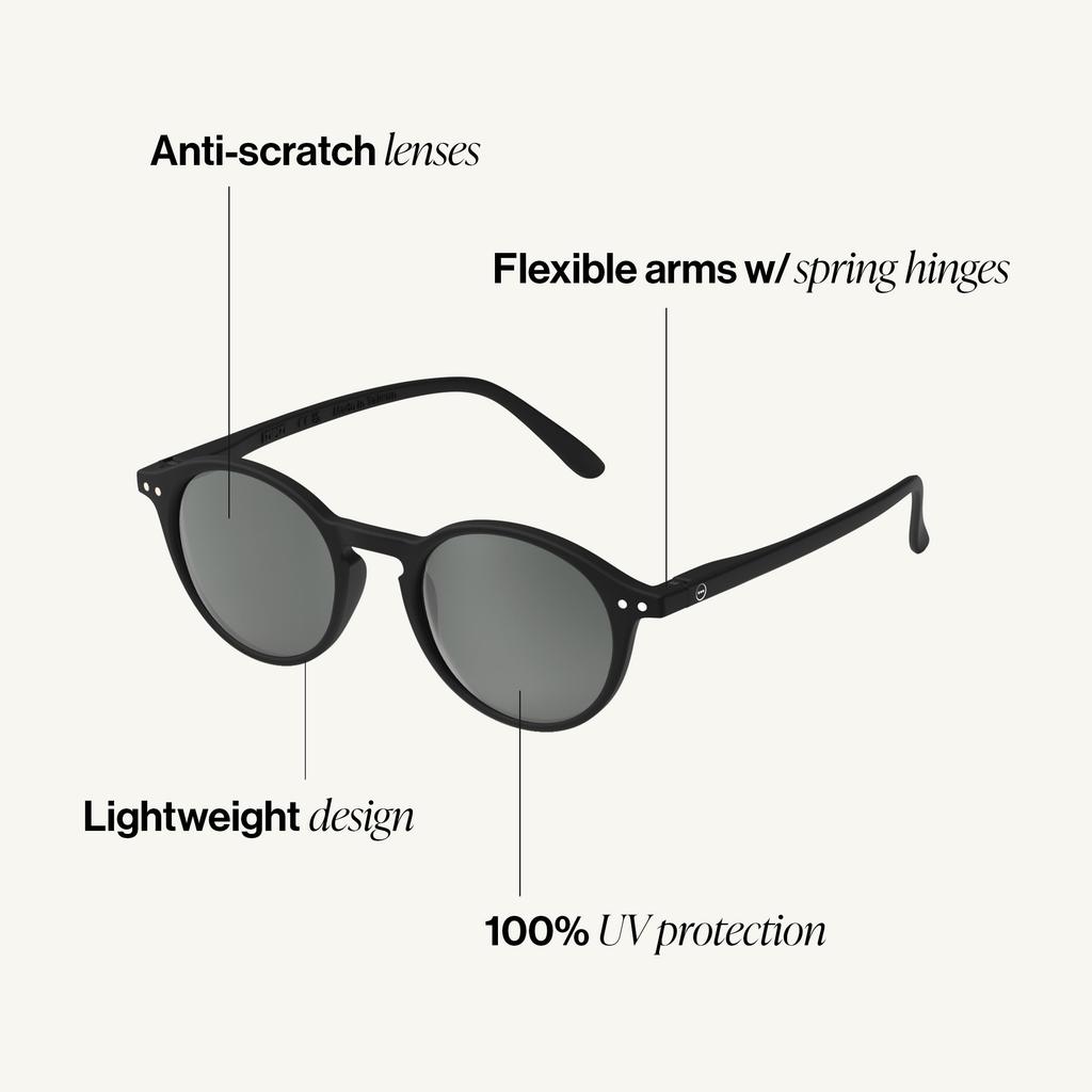 Izipij Sunglasses BLACK Men's #D