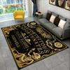 Ouija Tarot sorcellerie gothique tapis, tapis pour salon chambre canapé paillasson décoration, enfants jouent tapis de sol antidérapant