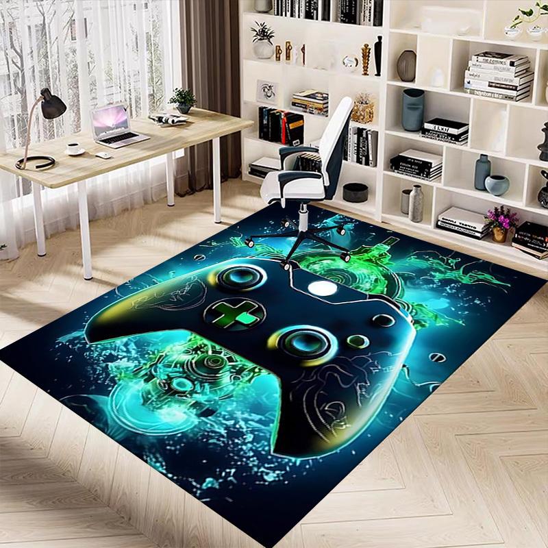1PC Controller Game Extra Large Non-Slip Floor carpet, Office, family, bedroom, Studio - Large Area Rug,Longlasting Material-K0369