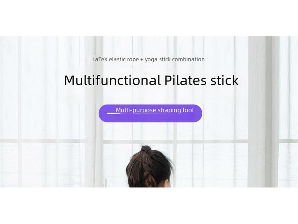 Multi-Function Pilates & Yoga Elastic Pull Rope Trainer