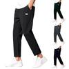 Men's Color Straight Leg Nine-Point Pants Men's Casual Fashion Sweatpants