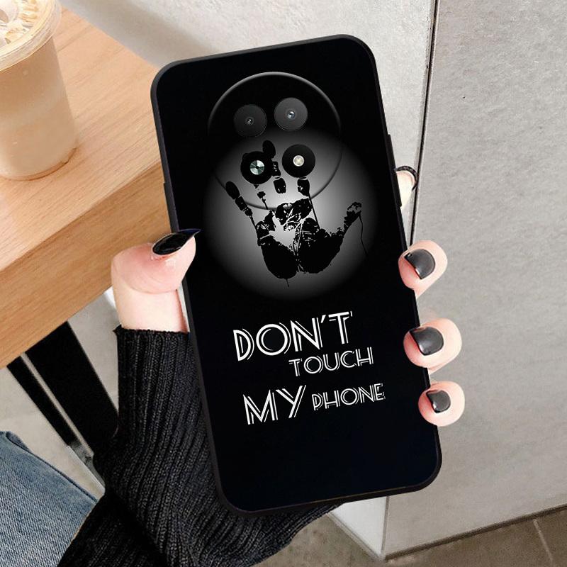 Phone Case For Realme 12X 5G Soft TPU Silicone Back Cover For Realme 12X Fashion Shockproof Bumper Case Popular Animal Cover