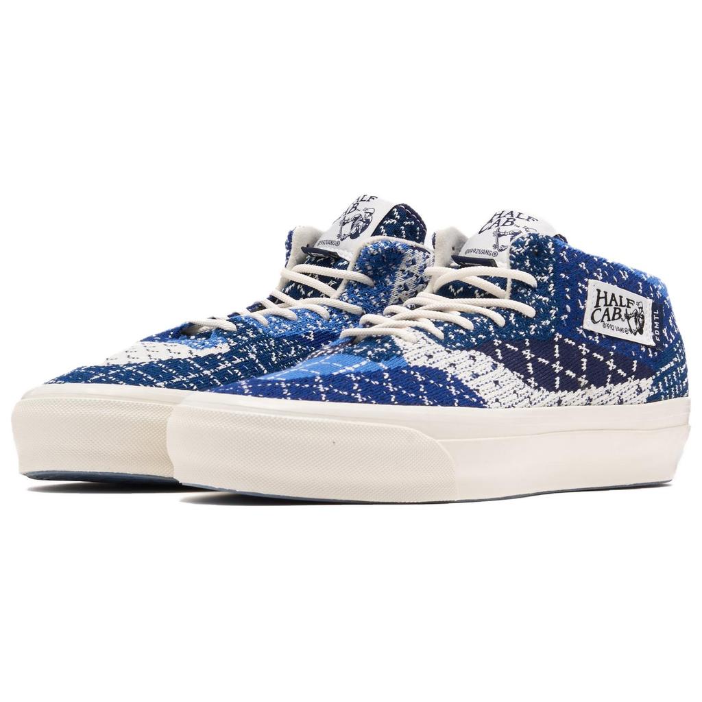 Vans Fdmtl X Vans Half Cab 33 Engineered Knit 'Sashiko Pack' Sneakers VN000SHWBLU