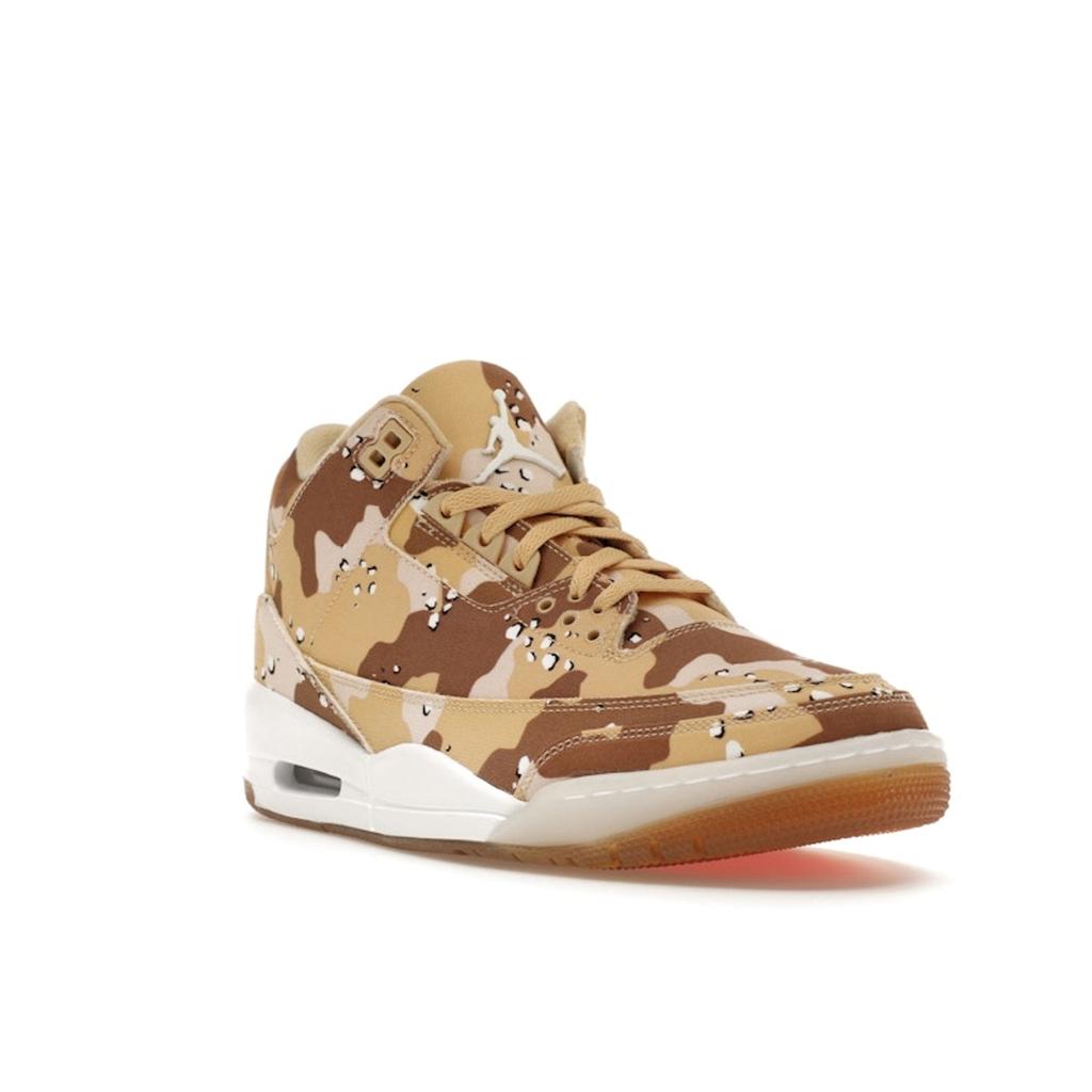 WNBA X Air Jordan 3 Retro Desert Camo Women Sneakers Brown Dark-Driftwood Sail HM4301-200