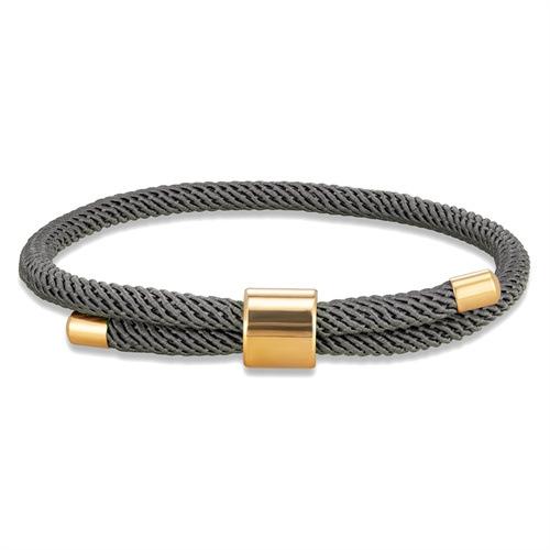 2026 European and American Simple Men's and Women's Gold Adjustable Hand Rope Classic Couple Milan Rope Hand