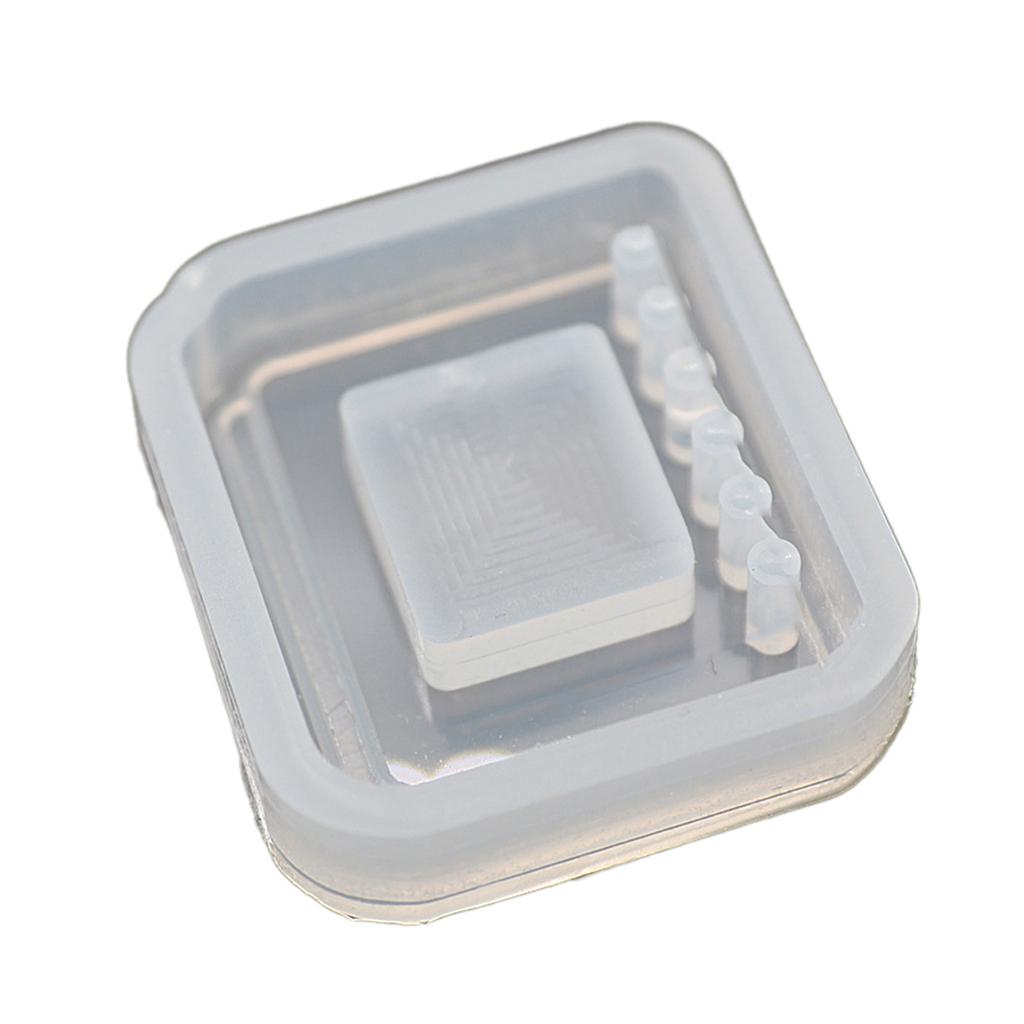 Resin Shaker Molds Quicksand Notebook Silicone Molds for DIY Pendant Crafts Jewelry Keychains Shaker Epoxy Mold Art