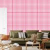 Wallpaper Fabric Pattern Powder Pink and White, Soft Forms 50x1000