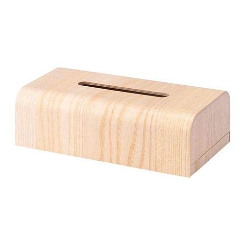 

Коробка для салфеток IKEA 28x14x9 см Ясеневый шпон ASPDAGEN (904.043.32)