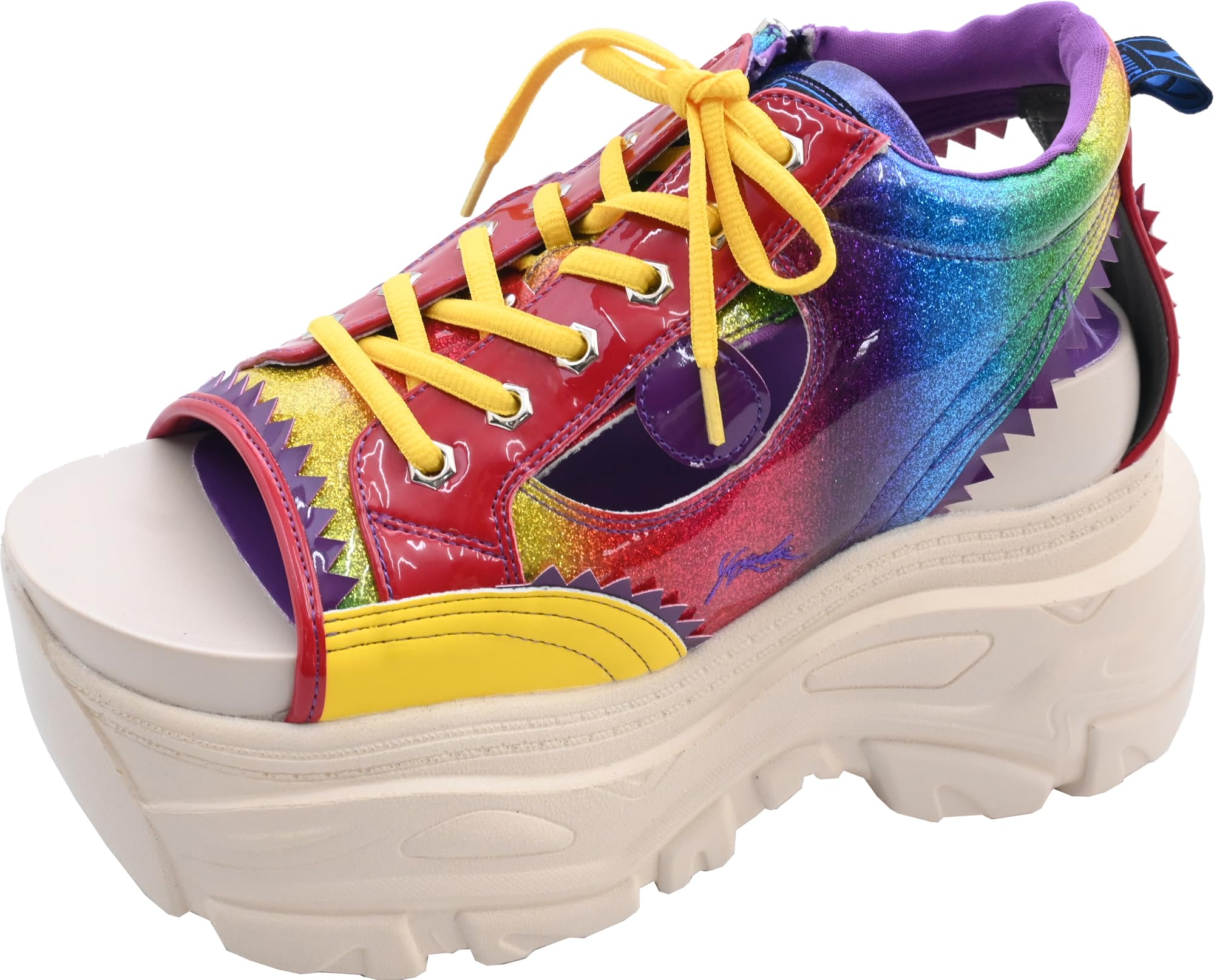 

Yosuke Women s Rainbow Sandals, Size 4460068, Sizes 24.0cm-24.5cm