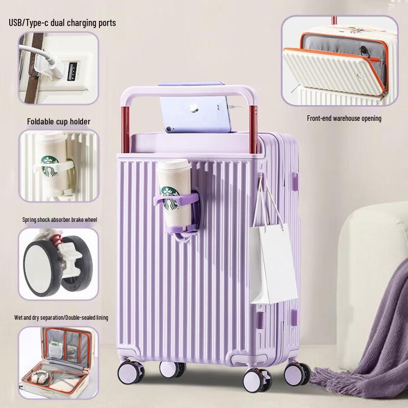 OEING Multi-functional Carry-on Luggage