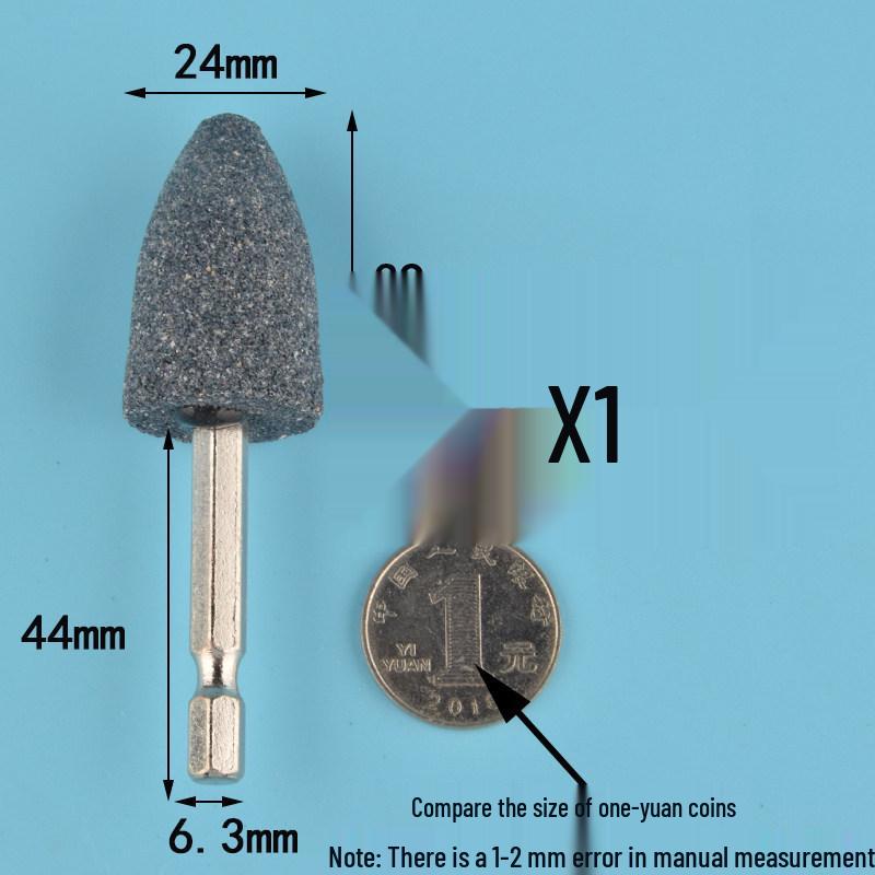 Hexagonal Shank Grinding and Polishing Head for Electric Drills