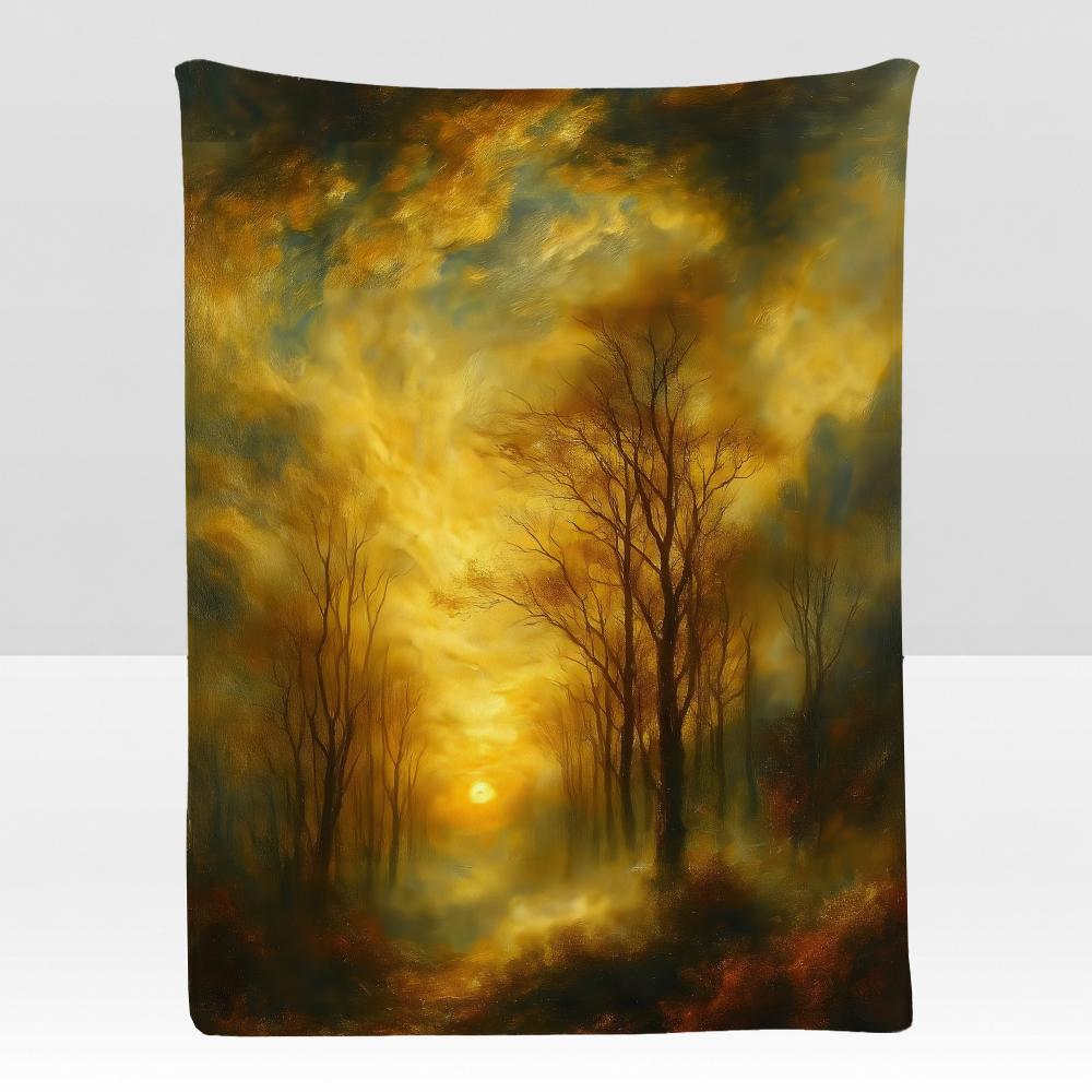 artist JWilliam TTurner Throw Soft Flannel Blanket for Bed Bedroom Sofa Picnic Throw Skinfriendly Breathable Gift Cover
