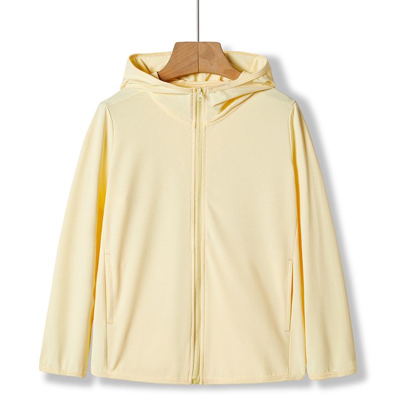 Erkek ve Kadın UPF 50+ Buz İpeği Uzun Kollu Güneş Koruyucu Ceket