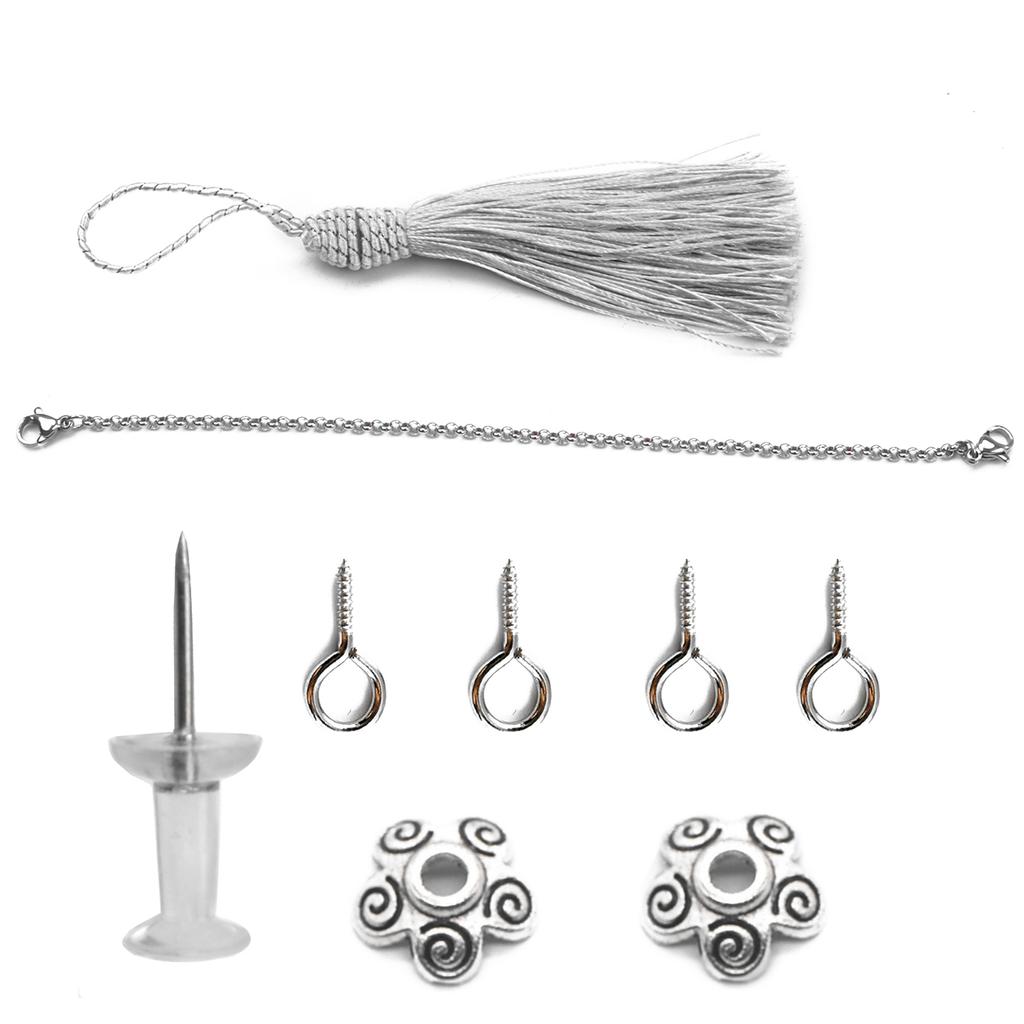 Tremolo Chain for Kalimba Piano Thumb Piano Chain Vibrato Chain for Finger Piano Musical Instrument Accessory