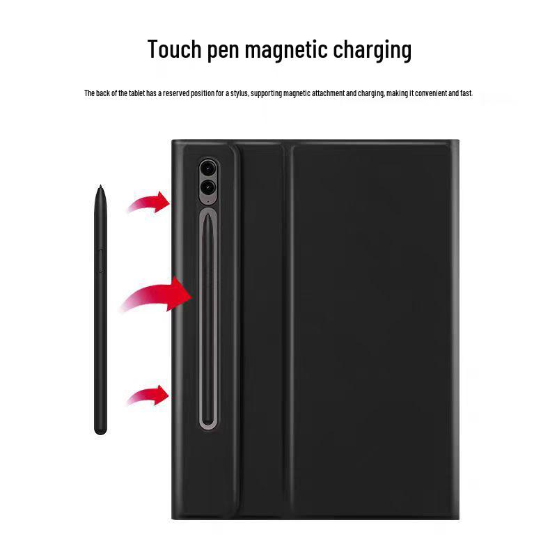 Samsung S9 Tablet Case with Touchpad & Backlit Bluetooth Keyboard, Ultra Pen Slot