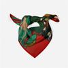 53CM Small Square Scarf  French Style Twill Satin Ladies Neck Scarf Women's Bandana Hijab Bag Neckerchief