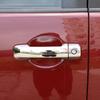For Toyota FJ Cruiser 07-21 ABS Silver Exterior Side Door Handle Cover Trim