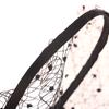 Fashion Tulle Cage Veil With Pearls Wedding Party Dress Veil Headbands Hair Jewelry Party Stage Headgear Headdress