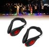 1 Pair LED Shoes Clamp Lights USB Charging for Night Running Gear Walking Biking Cycling Accessories