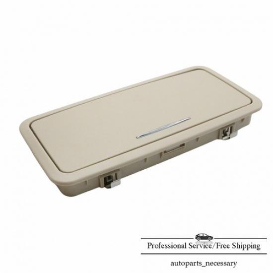 For Jaguar XJ 2010-19 Creamy White Rear Row Vanity/Makeup Mirror With Lights US