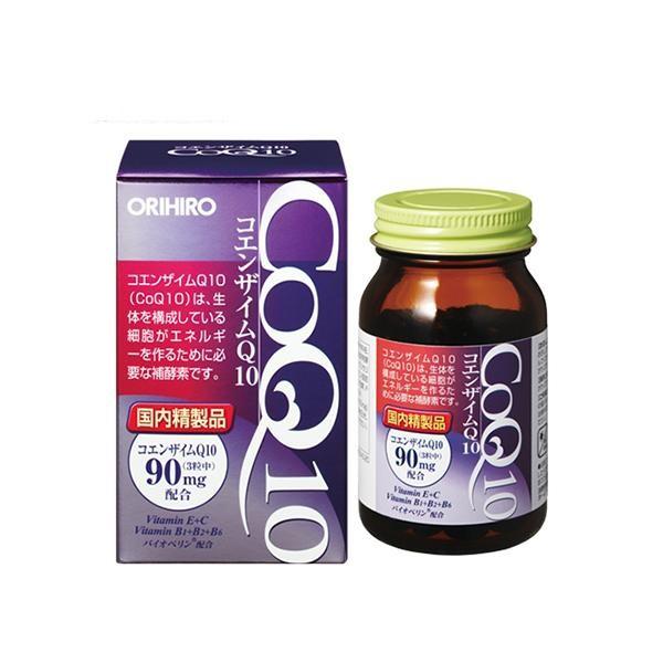 

Orihiro CO Q10 Коензим Q10, 90 капсул на місяць