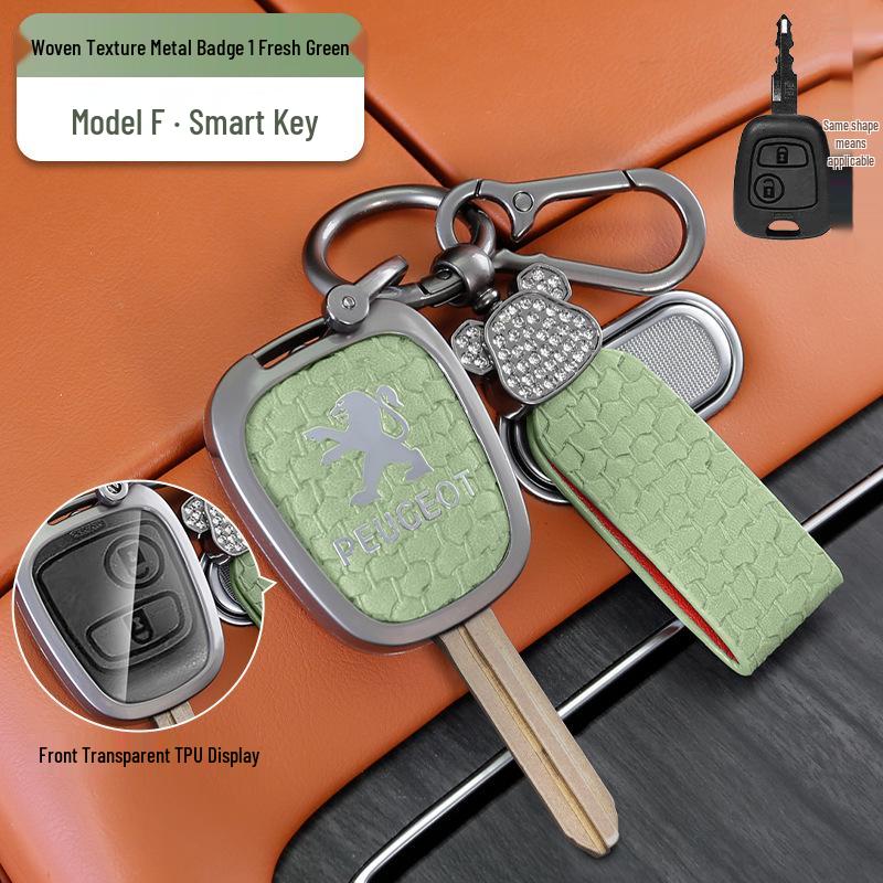 Stylové potahy klíčů kompatibilní s modely Dongfeng Peugeot 308/301/408/308s, 3008, 2008, 508 pro muže a ženy