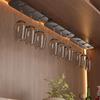 2/3/4 Slots Upside Down Shelf Punch-free Goblet Storage Rack Practical Wine Glass Rack  Kitchen