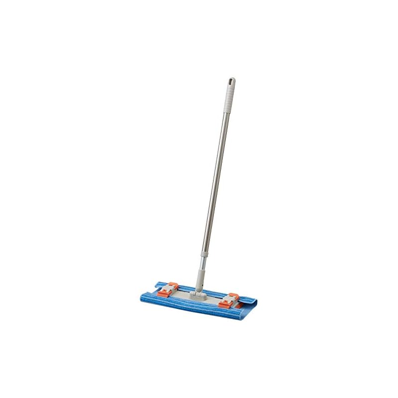 Yamazaki Sangyo Condor Floor Wiper - Compatible with both cloths and sheets. Features antibacterial microfiber cloth and is extendable. (Model number