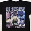 The Legend DJ Screw Muziek T-shirt Zwart Klassiek Unisex S-5XL