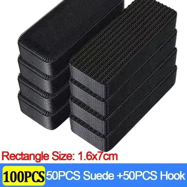 Scratch Very Strong Adhesive Velcros Tape Attaches Self-adhesive Cable Organizer Diy Car Floor Mats Carpet Fasteners Sewing Auto
