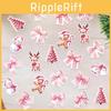 Confetti Christmas Party With Reindeer And Gingerbread Man For Party Decor Table