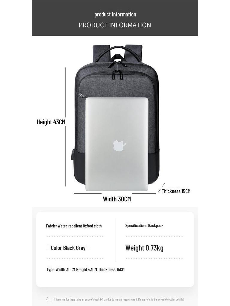 2025 Men’s Multi-Compartment Cross-Border Commuter and Travel Backpack