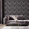 World Of Wallpaper Folk Floral Textured Wallpaper