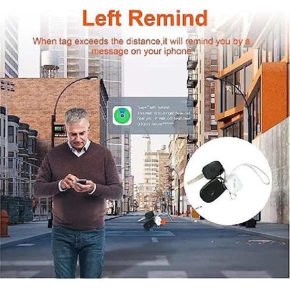 Smart Bluetooth GPS Tracker Work for Apple Find My APP ITag Anti Lost Reminder Device MFI Rated Locator Key Finder
