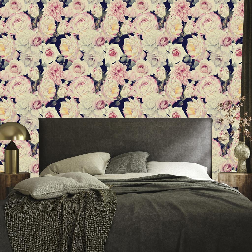 Classic Roses Wallpaper for Living Room and Bedroom 50x1000