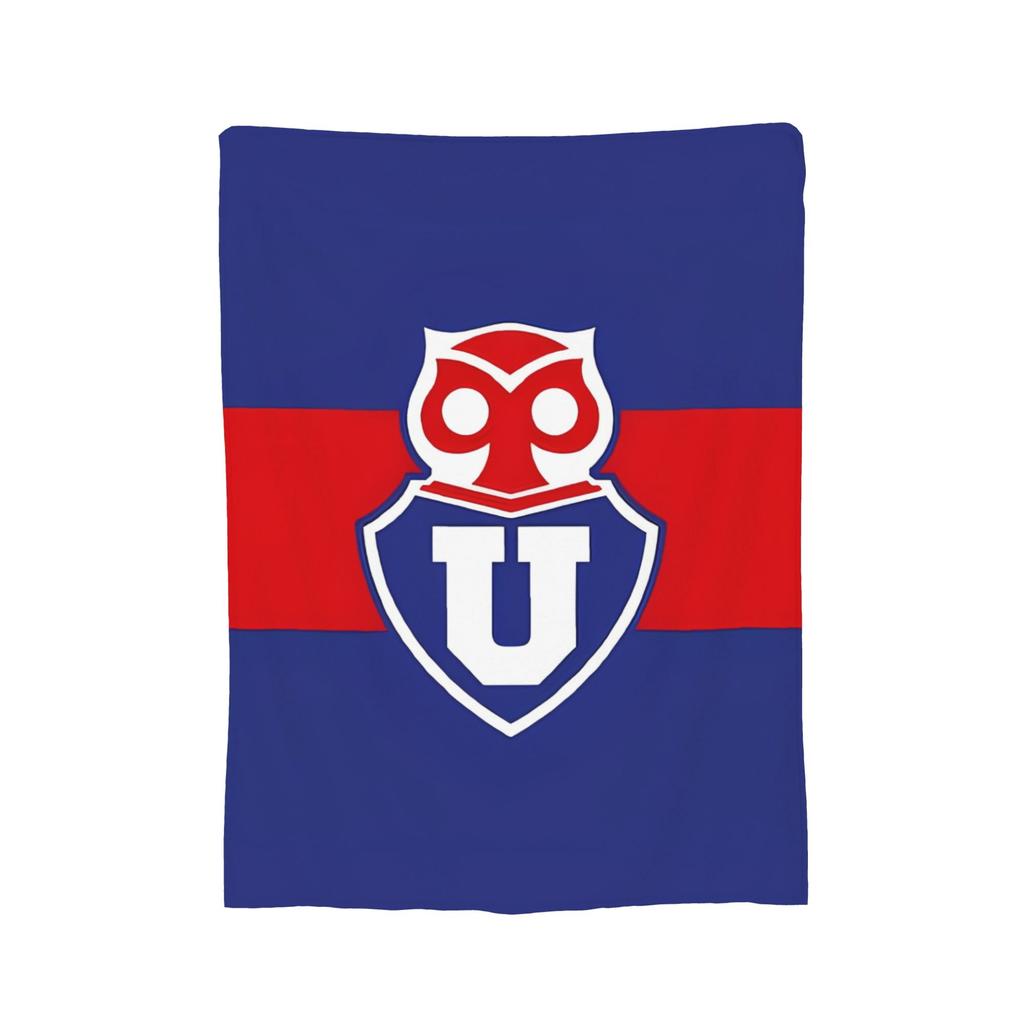Club Universidad de Chile Copa Chile Flannel Throw Blanket Soccer Blanket for Home Car Super Warm Quilt,